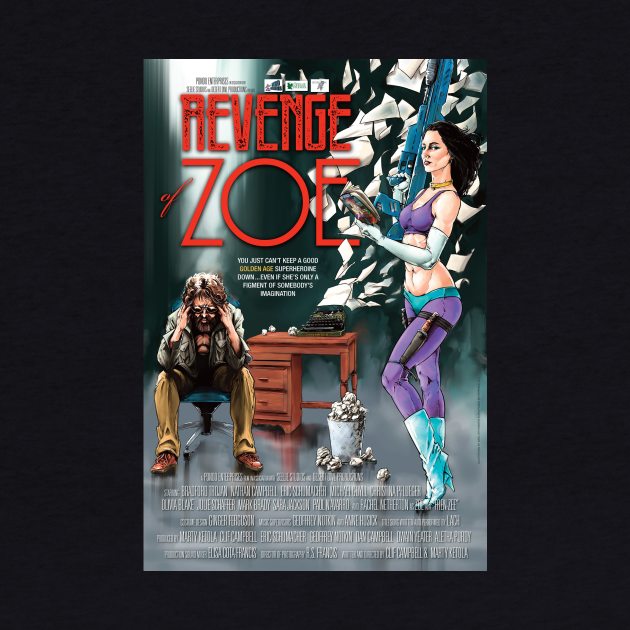 Revenge Of Zoe Movie Poster by Pondo Enterprises